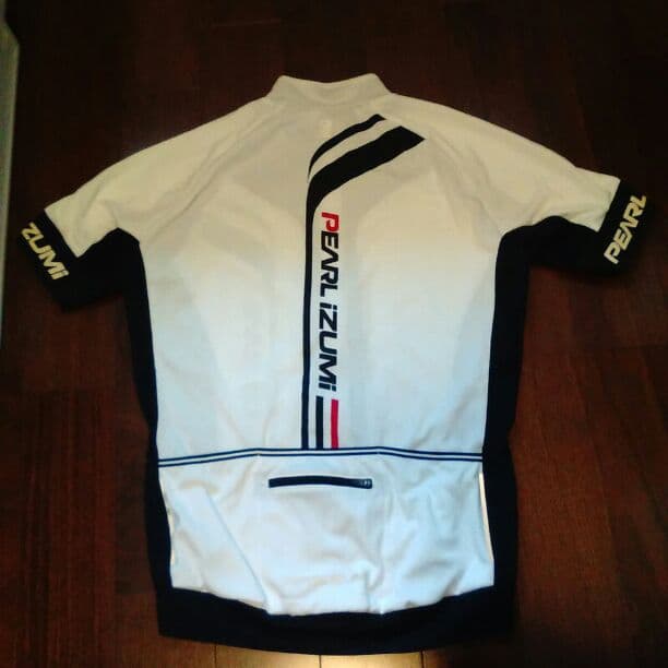 パールイズミ　mens　UV半袖ジャージ　ホワイトM