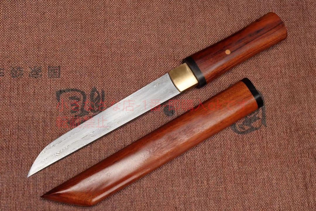 【小ストレート】武具　刀装具　日本刀　模造刀 居合刀 短刀 狩猟