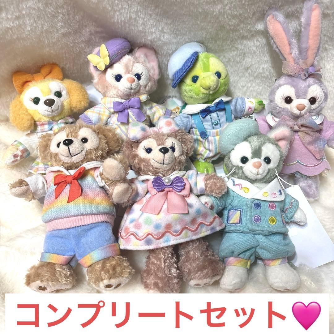 ダッフィー　ハートフェルト・レターズ・ オブ・フレンドシップ　ぬいぐるみバッジ