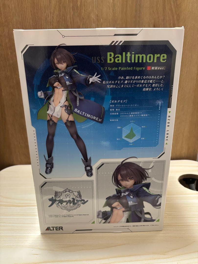 アルター　アズールレーン ボルチモア 軽装Ver. 1/7 完成品フィギュア