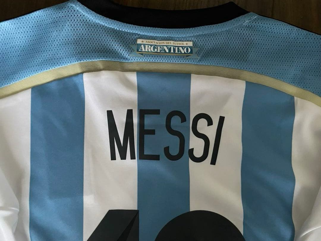 リオネル メッシ アルゼンチン代表 直筆サイン入り ユニフォーム バルセロナ