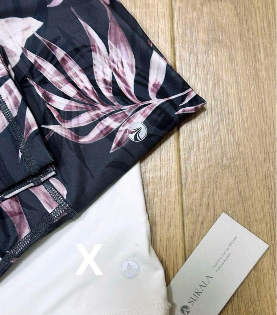 SUKALA 上下2点セット S LAVA ヨガトップス レギンス