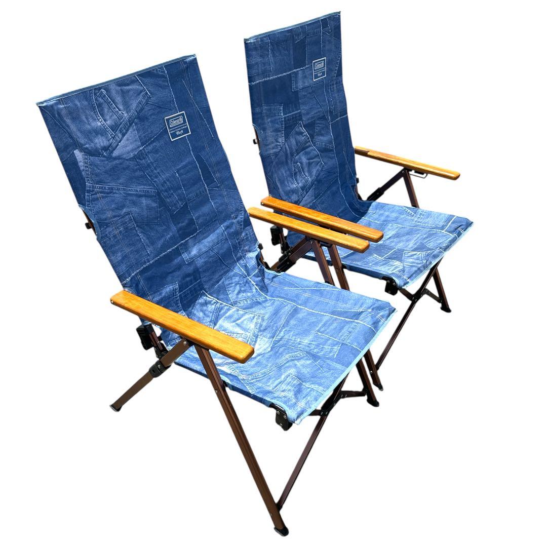 本日発送　希少　コールマン モンロー アウトドアチェア IL レイチェア 2脚