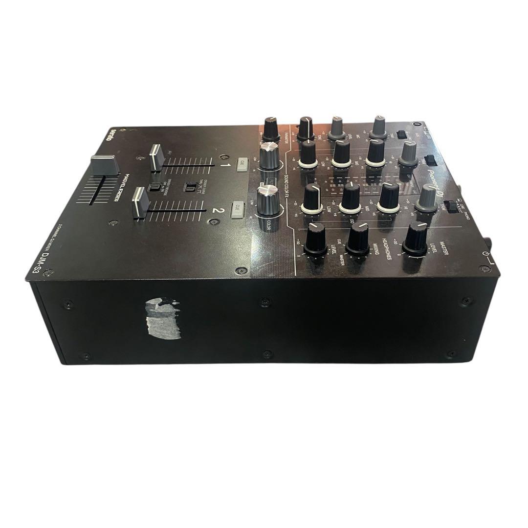 【ジャンク】Pioneer DJミキサー　DJM-S3 チャンネルミキサー