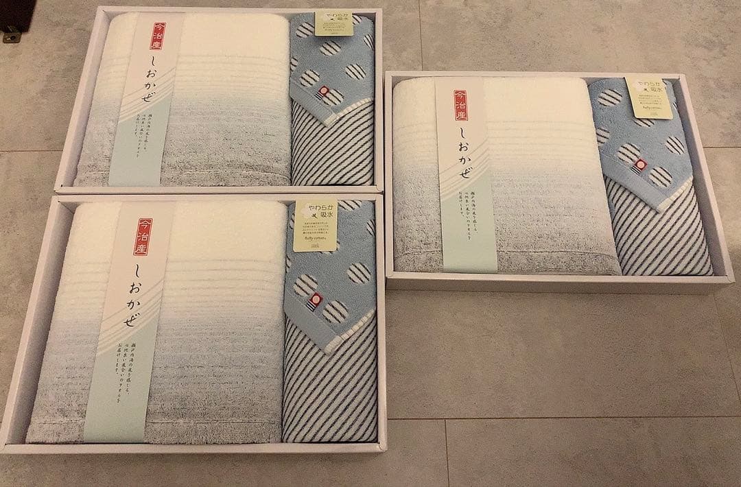 タオル美術館　今治産　しおかぜ