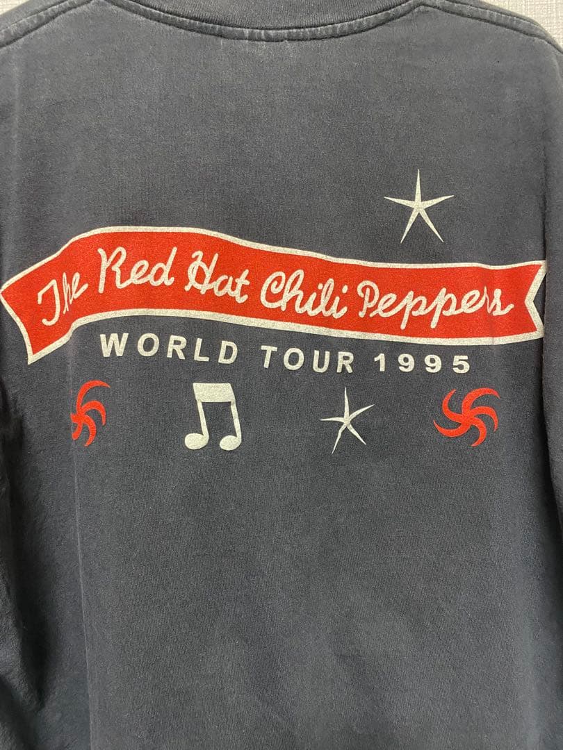 希少Red Hot Chili Peppers 1995年ツアーT 90s
