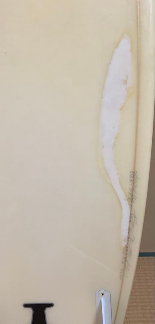 訳あり6.1feet ショートボード EPS フューチャーフィン2本、ケース付き