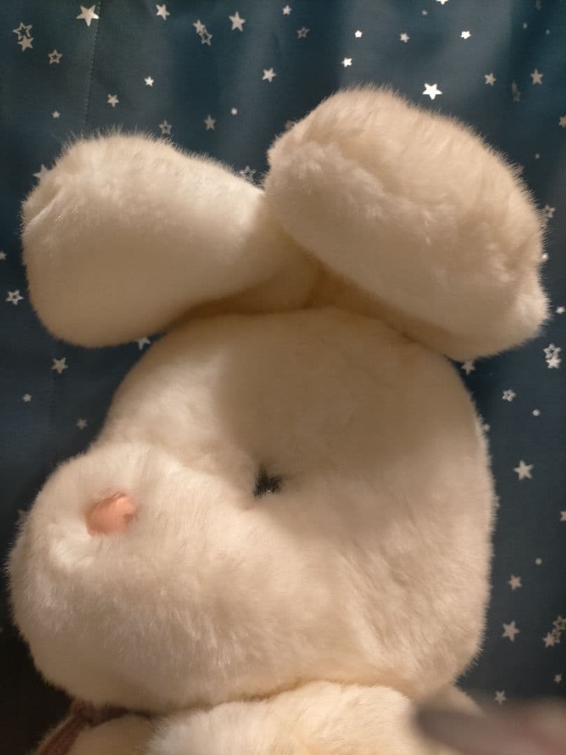 3 4/10 オリエンタルトーイ　うさぎ　ぬいぐるみ　おうめ　レトロ　レア