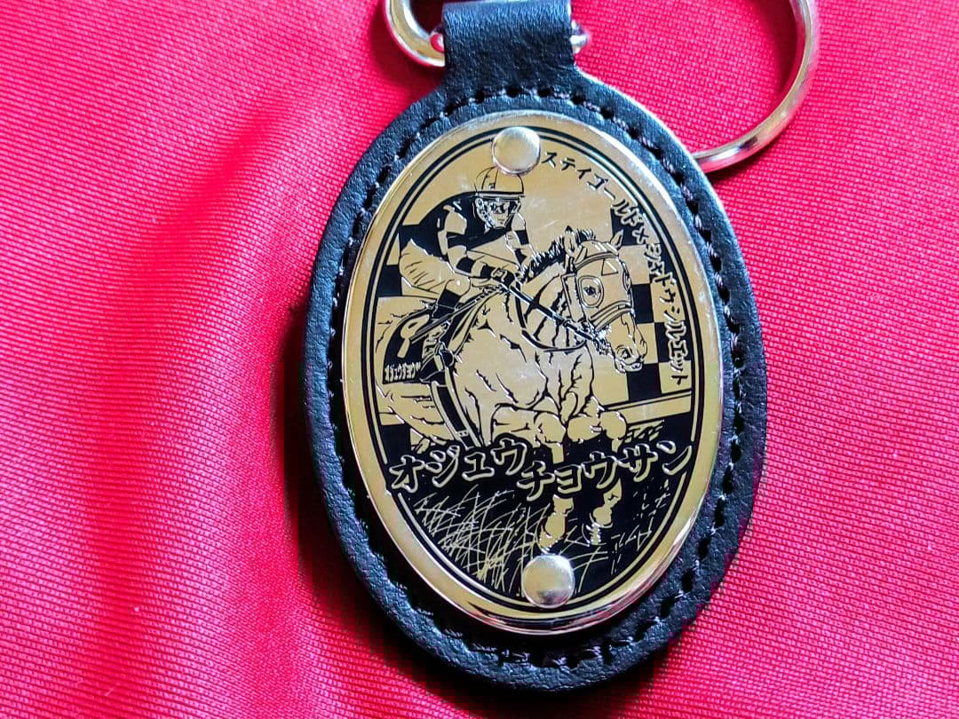◆　競馬　JRA　◆　オジュウチョウサン　◆革キーホルダー他◆グッズ４種セット◆