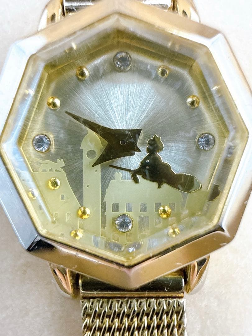 電池新品交換済み　魔女の宅急便　私のご褒美時計　腕時計　ジブリ　キキ