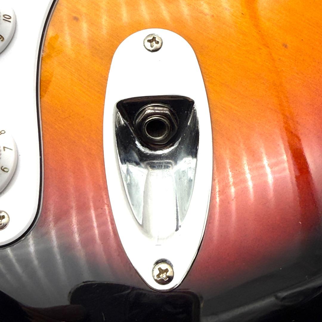 【左利き】Legend サンバースト エレキギター レフティ ストラトキャスター