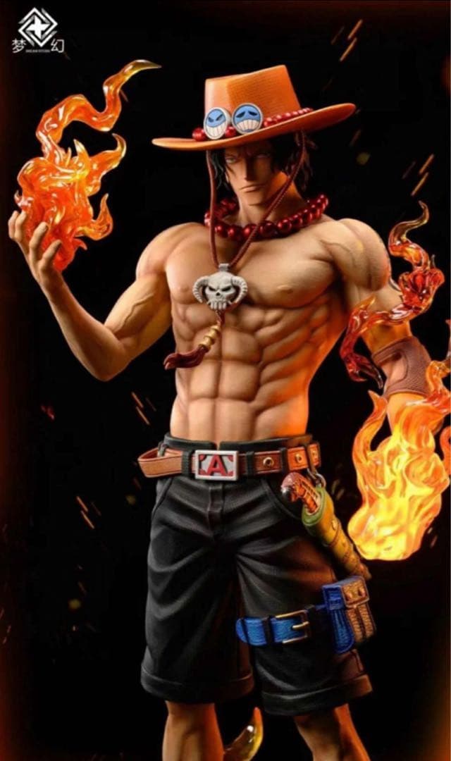 【ワンピース】エース 超特大ガレージキットフィギュア70cm！ONE PIECE