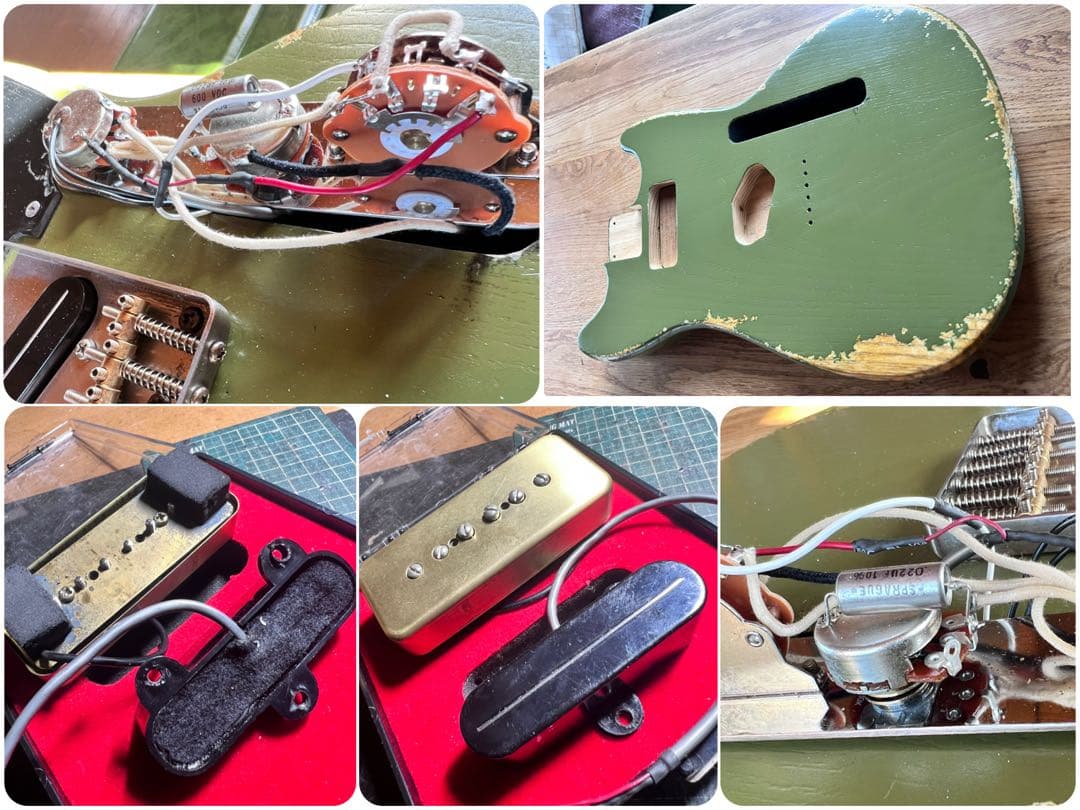 ⭐︎Custom Relic Mustang shape Telecaster⭐︎