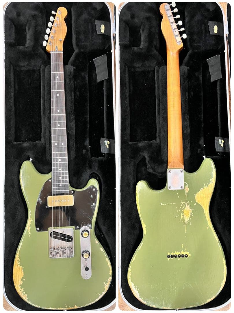 ⭐︎Custom Relic Mustang shape Telecaster⭐︎
