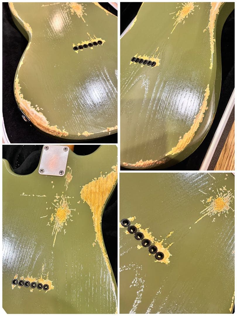 ⭐︎Custom Relic Mustang shape Telecaster⭐︎