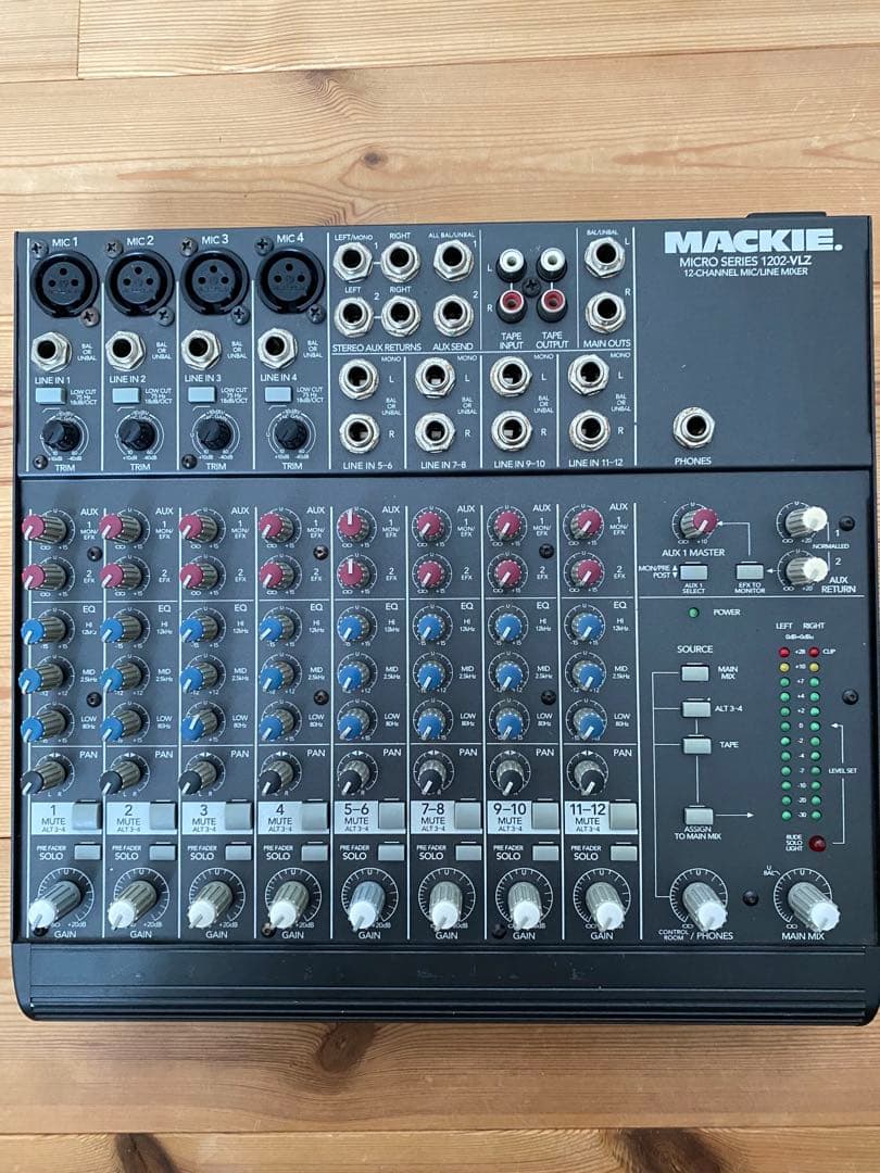 MACKIE 1202-VLZ 12CHミキサー