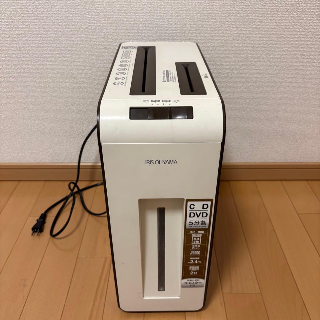 シュレッダー A4 CD DVD 動作確認済み