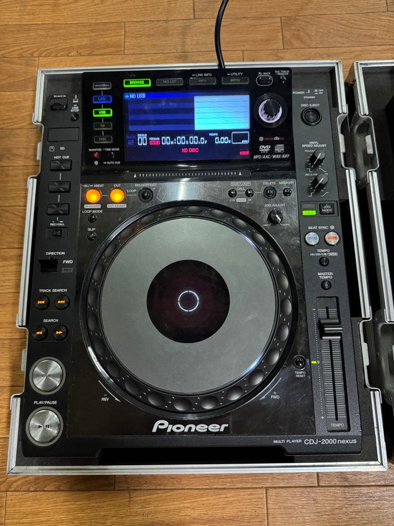 Pioneer CDJ2000nexus 2台セット ツアーケース付き