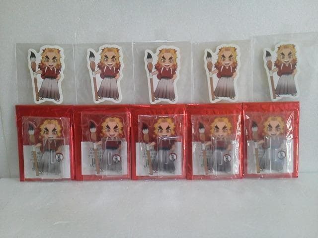 鬼滅の刃 正月 2020 ランダムアクリルスタンド ステッカー 煉獄杏寿郎