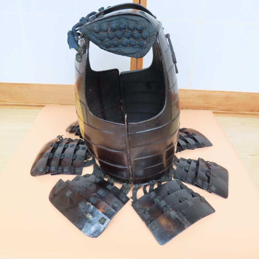 戦国時代の貸し具足　蛇の目九曜紋（鎧兜・鎧・甲冑・胴・具足）