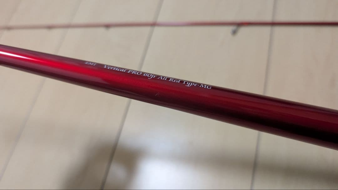 ロッド EMT vertical PRO 60jr All Red Type-MG