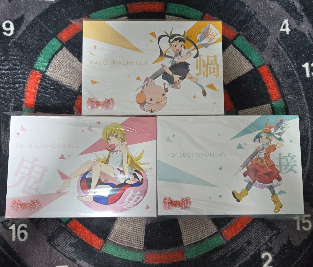 DARTSLIVE 物語シリーズ ダーツセット 3セット コンプリートカードなし