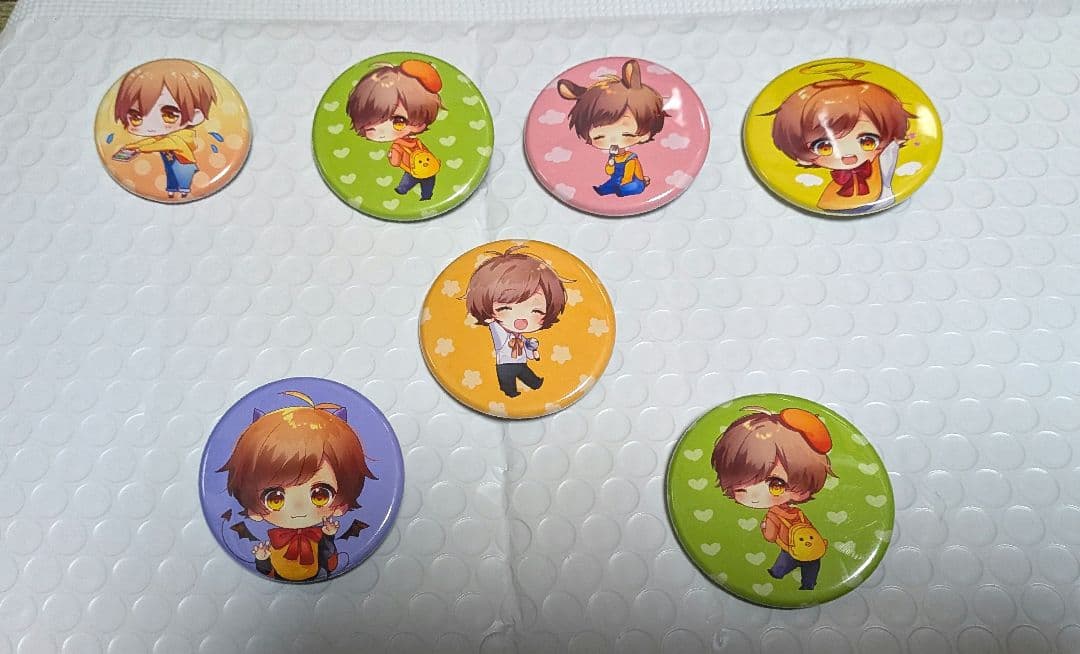 【君と僕の約束アルバム付】すとぷりるうとくんレア缶バッジまとめ売り