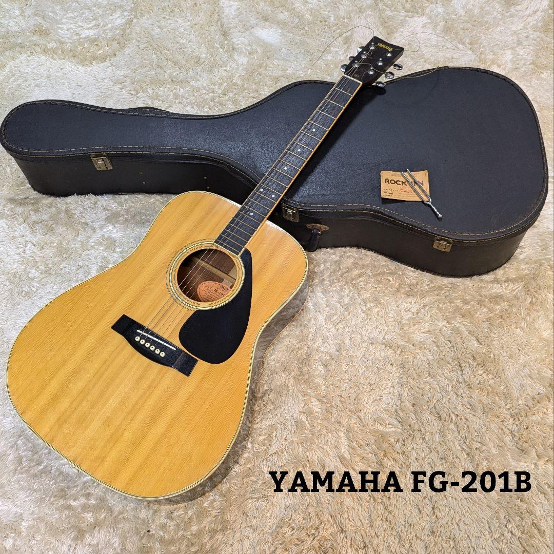 YAMAHA FG-201B アコースティックギター 音叉 ハードケース付き