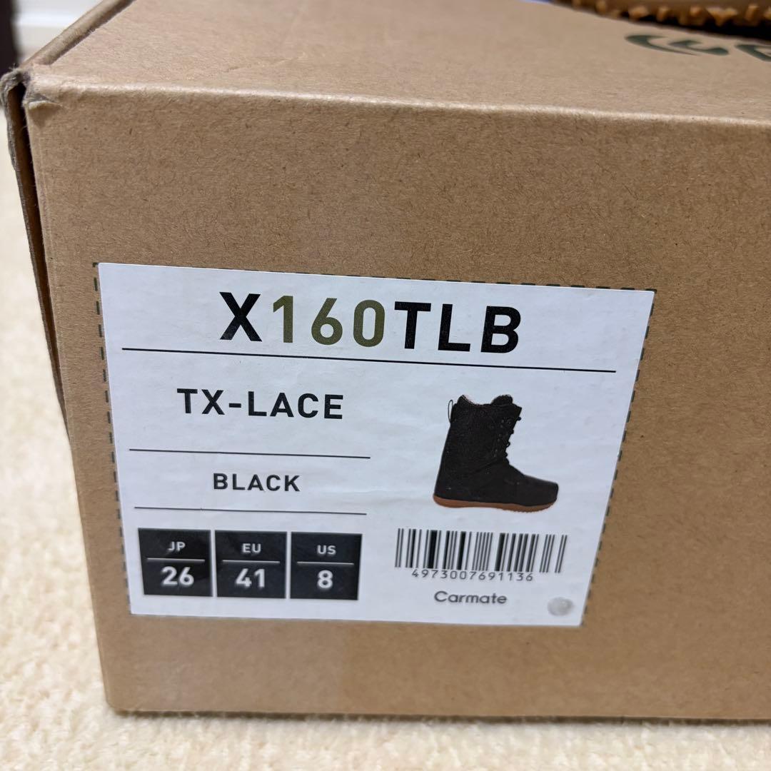 FLUX X160TLB TX-LACE ブラック 26cm