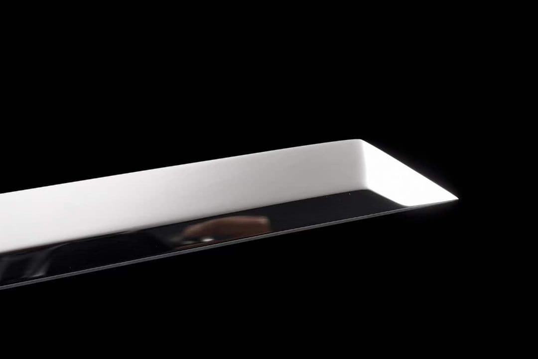 12寸銅装鋒鋼鏡面唐刀『断夢』武具　刀装具　日本刀　模造刀 居合刀