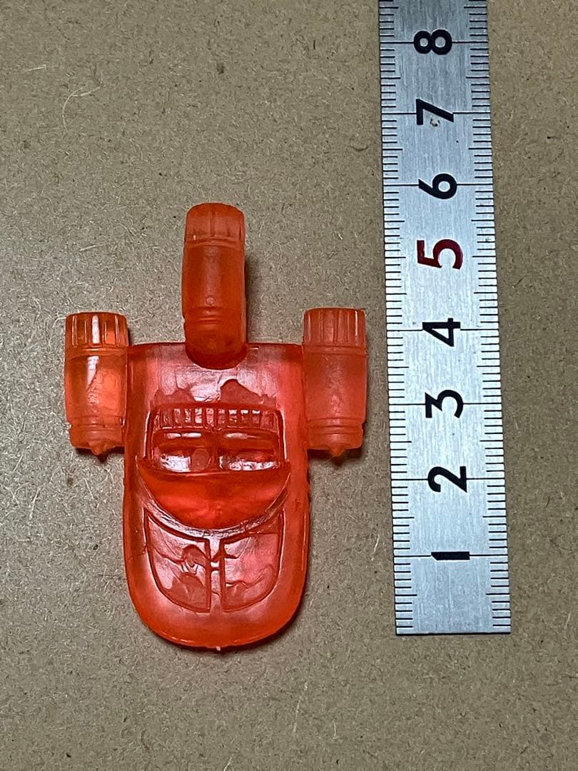 スターウォーズ　ランドスピーダー　大サイズ　クリアオレンジ　消しゴム　タカラ