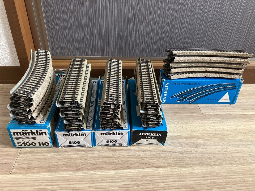 Marklin メルクリン HOゲージ レール 5100 5106 5206