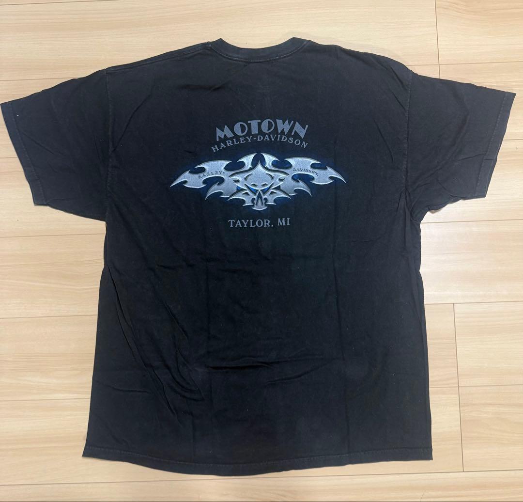 Harley-Davidson Tシャツ 2XL モータウンデザイン