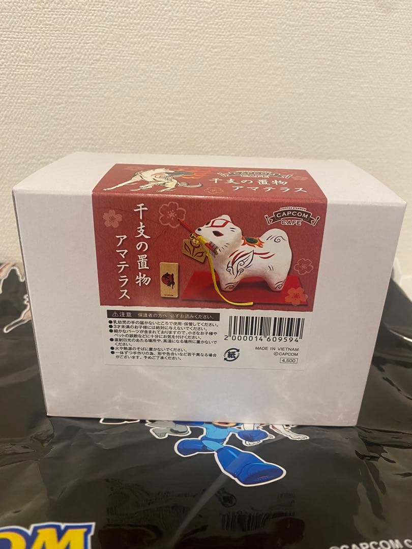 カプコン カプコンカフェ x 大神 干支の置物 アマテラス 新品未使用