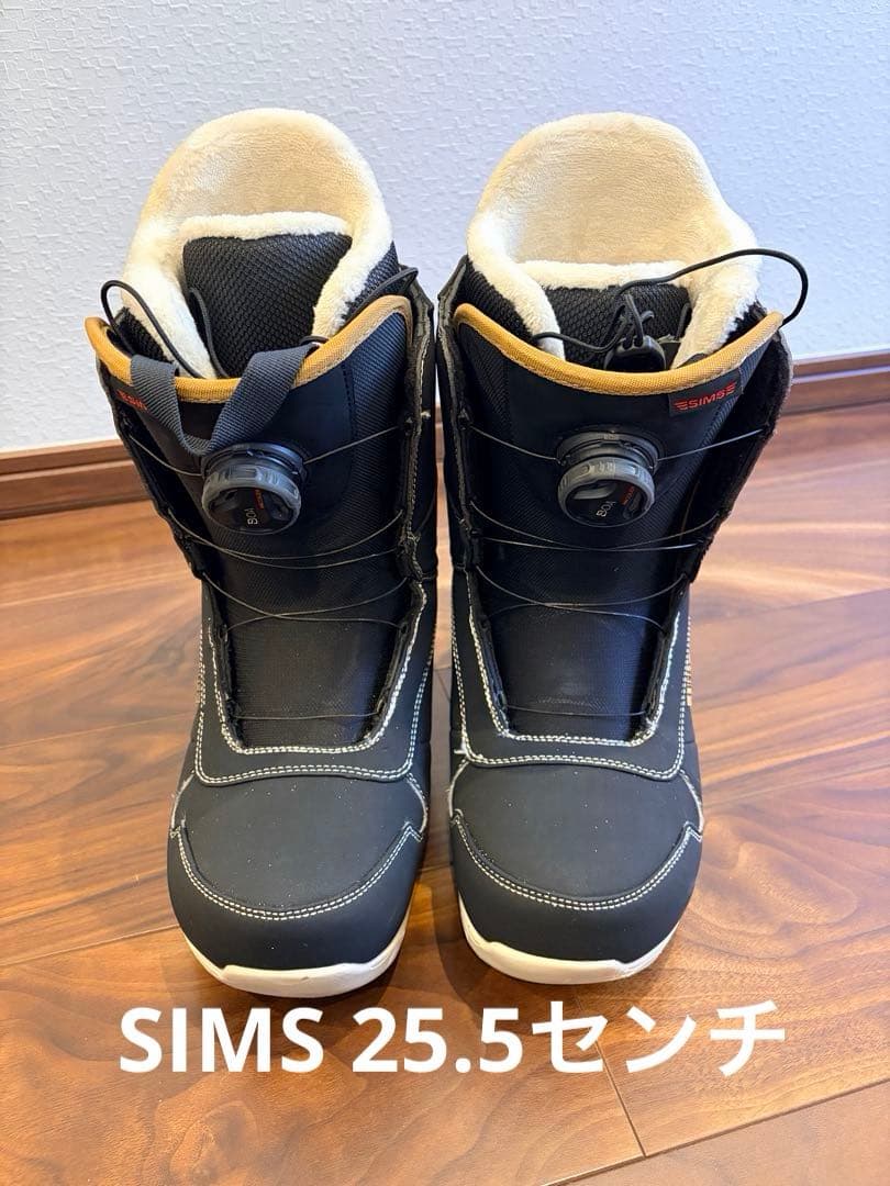 SIMS スノー　ブーツ　25.5センチ