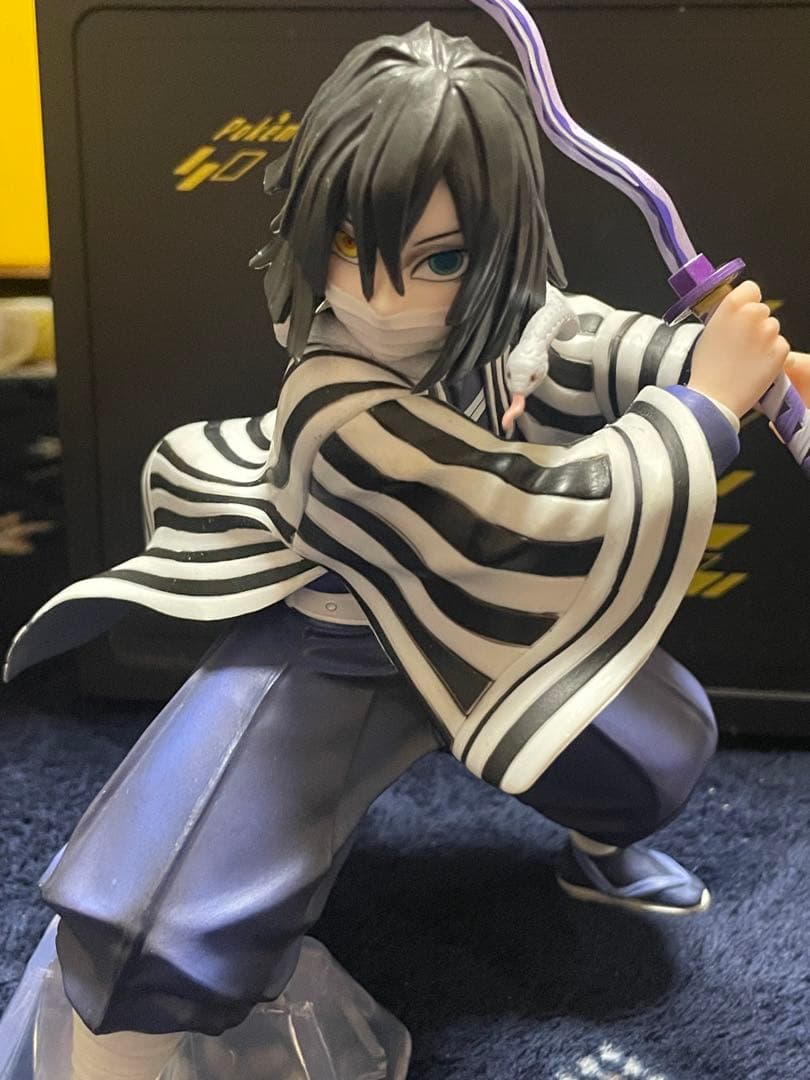 美品】一番くじ 鬼滅の刃 柱稽古　フィギュア　不死川実弥 伊黒小芭内 冨岡義勇