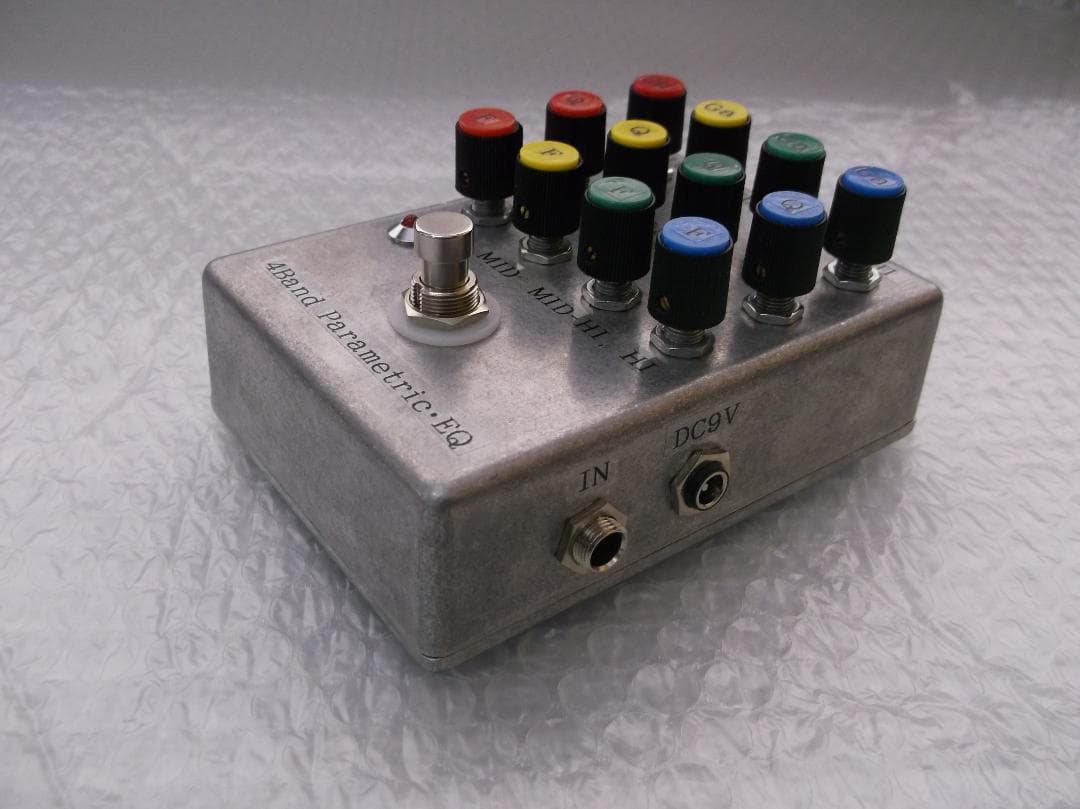 新品マスタリング クオリティ・アナログ小型4バンド パラメトリック イコライザー