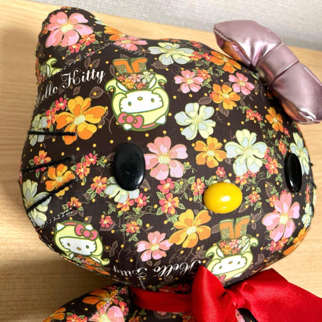 サンリオ フルールキティ ぬいぐるみ 約30cm 花柄