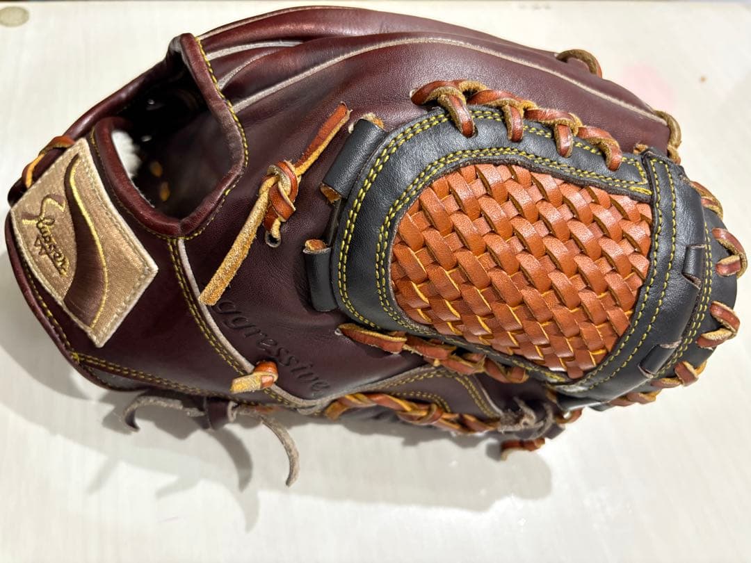 久保田スラッガー軟式内野用グラブ　金子千尋風カスタム