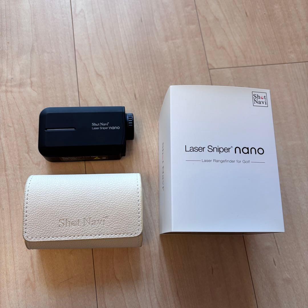 【美品】ショットナビ レーザー スナイパーナノ　レーザー距離計