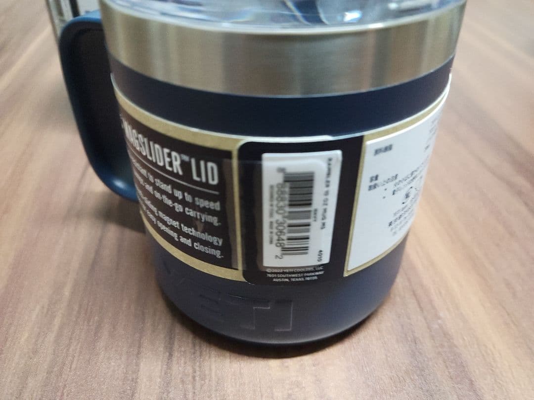 新品未使用 YETI Rambler 10oz Mug ネイビー