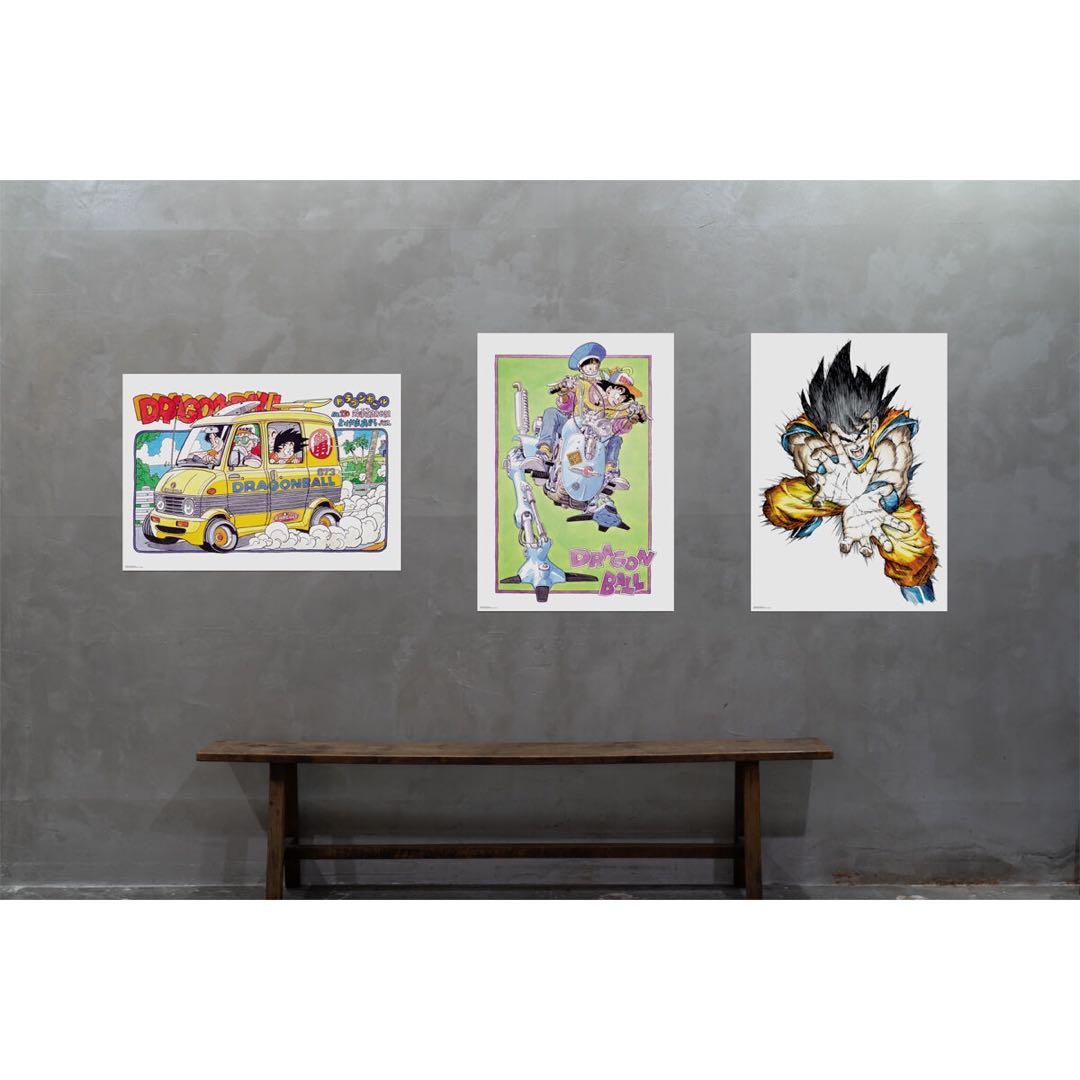 ドラゴンボール40周年記念ポスター　3点セット