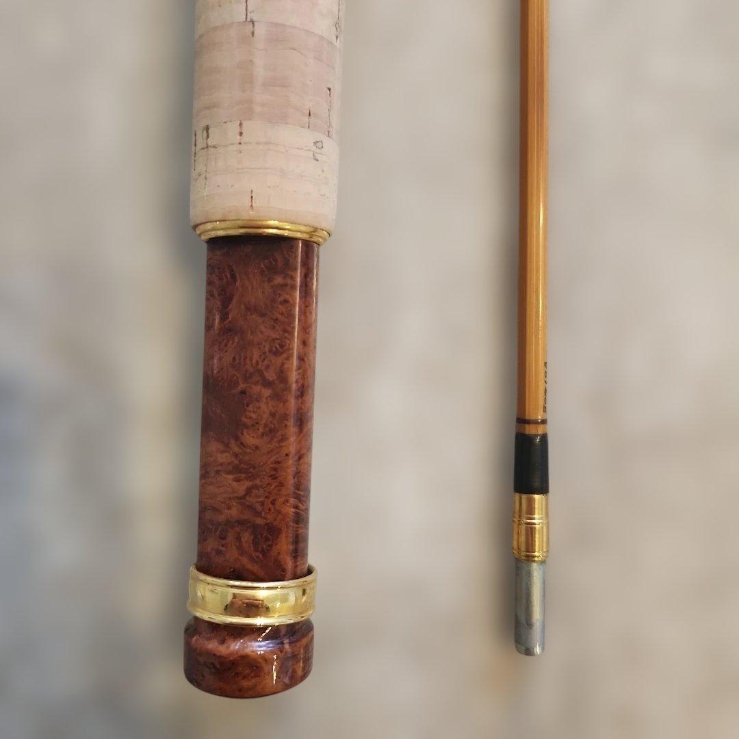 レア　未使用　超美品　　　　　　　オランダ　g&g バンブーロッド革ケース付き