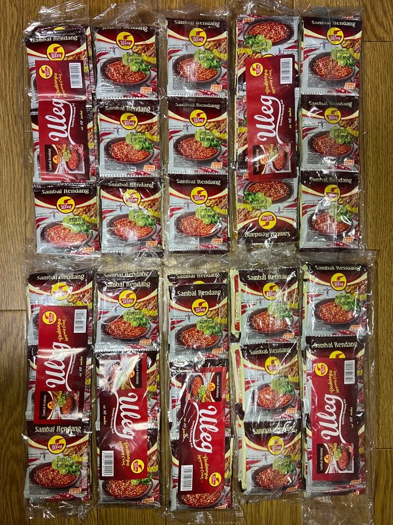 SEN専用 インドネシア チリ ULEG サンバル 1400袋 (140セット)