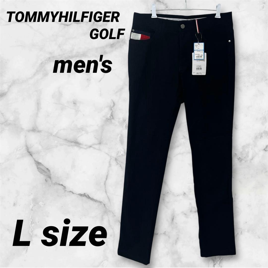  GOLF【L】未着用 黒 起毛 ゴルフウェア