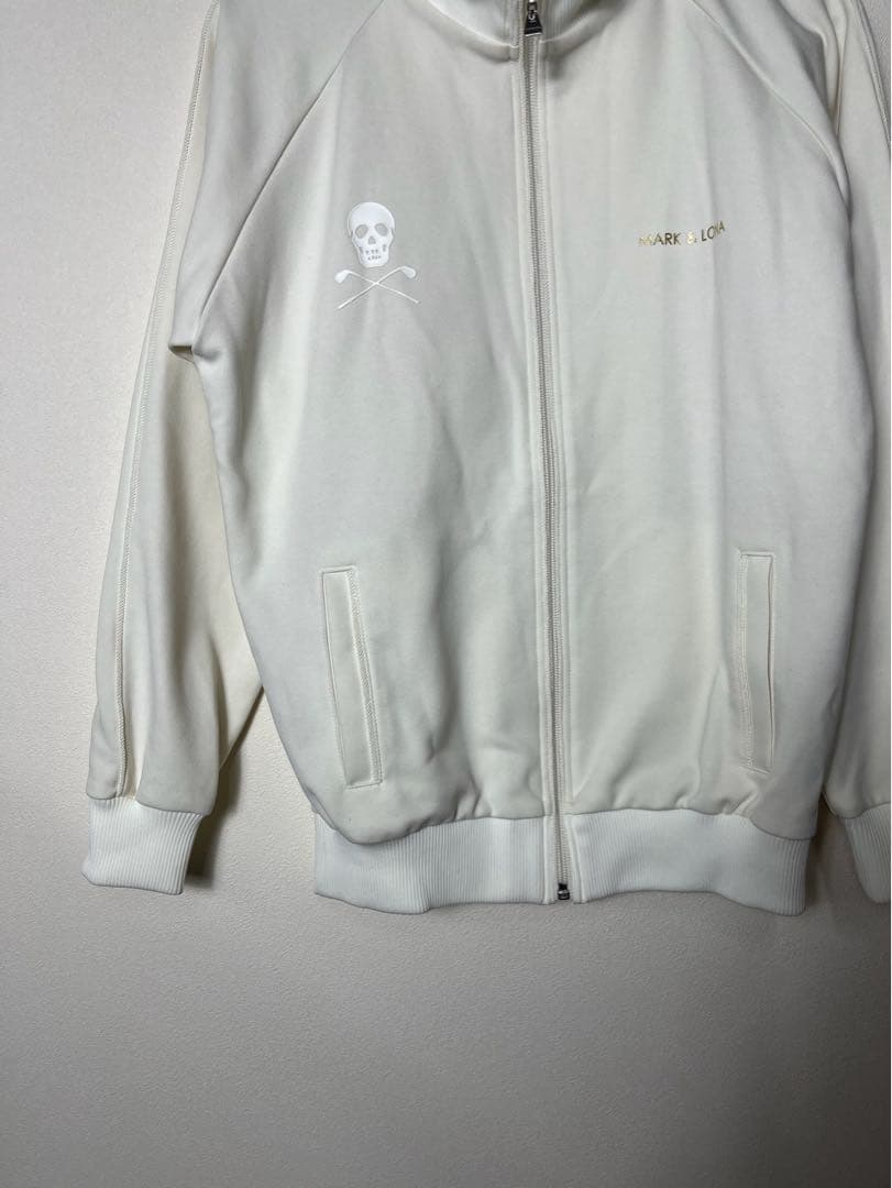 MARK&LONA マーク&ロナ スカルジップジャケット ジョグトップ　K490