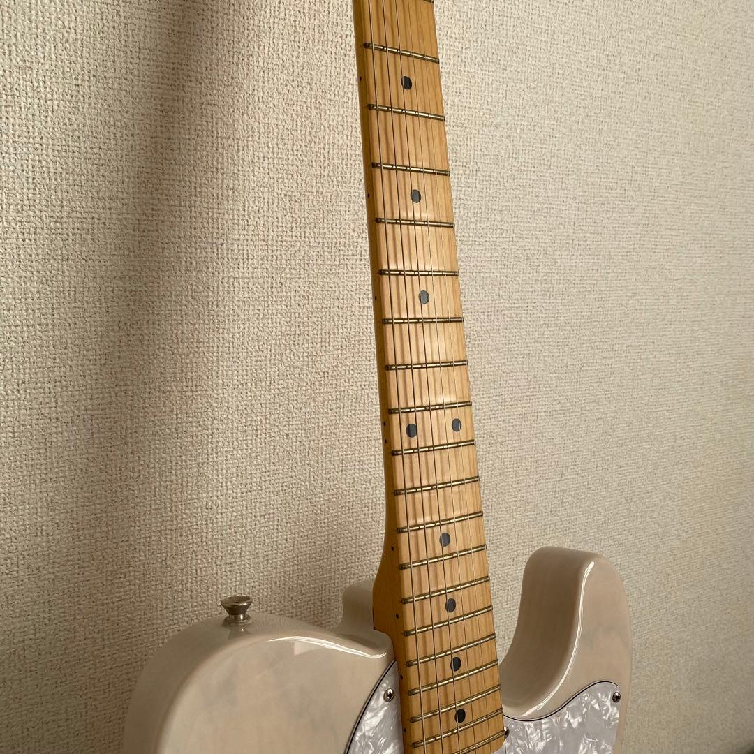 ギター FUJIGEN Telecaster Thinline white