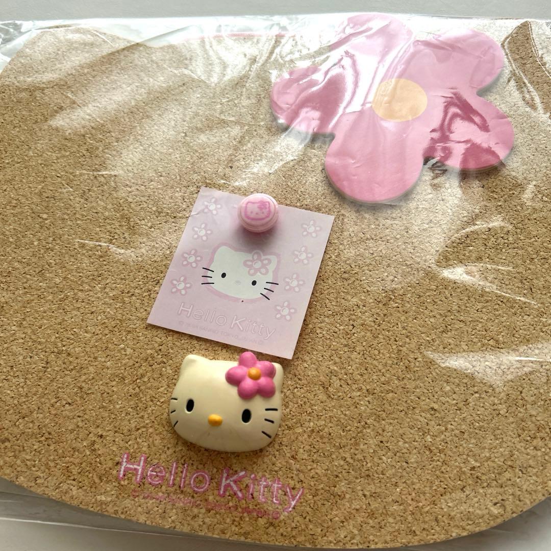 新品未使用⭐︎サンリオ 90年代 ハローキティ コルクボード 平成レトロ