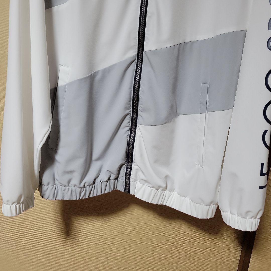 LE COQ SPORTIF ジャケット ホワイト/グレー