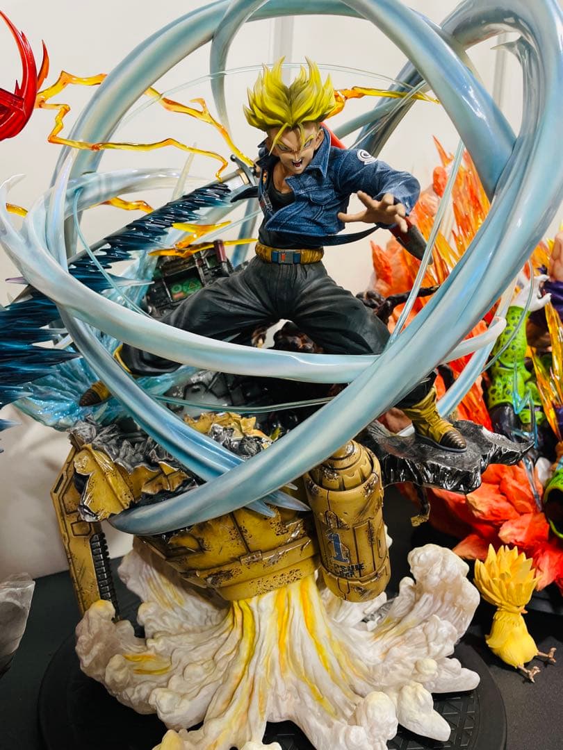 限定絶版ドラゴンボールトランクスガレージキットスタチュー1/6サイズシリアル